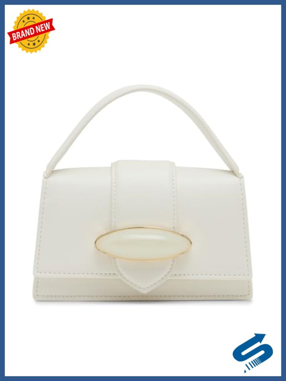 Mini Top Handle Bag with Crossbody Strap